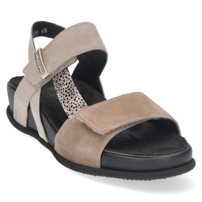 Durea nsandaal antiekrose/beige wijdte H 7418 bij Krisman&Westeneng