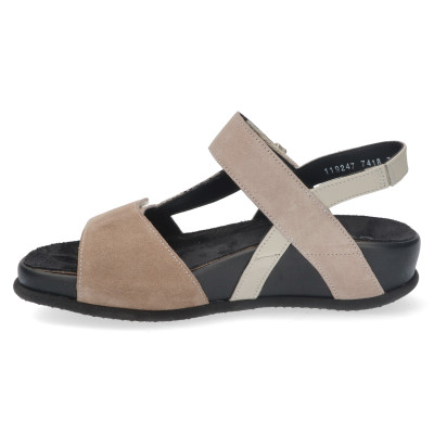 Durea nsandaal antiekrose/beige wijdte H 7418 bij Krisman&Westeneng