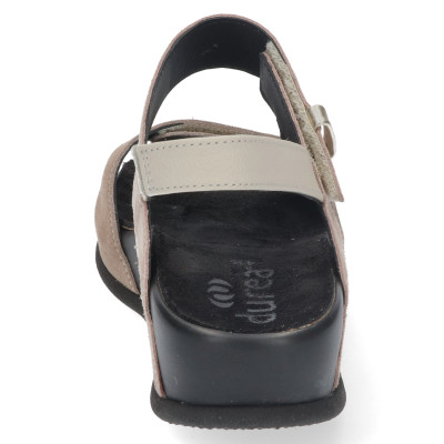 Durea nsandaal antiekrose/beige wijdte H 7418 bij Krisman&Westeneng