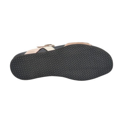 Durea nsandaal antiekrose/beige wijdte H 7418 bij Krisman&Westeneng