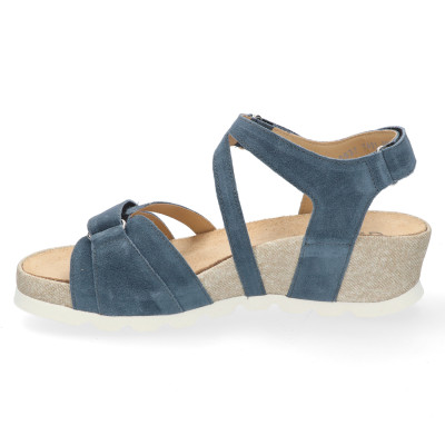 Durea sandaal wijdte G denim 7421 bij Krisman&Westeneng