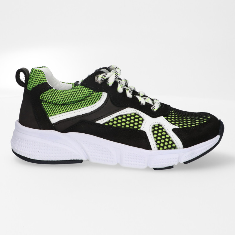 Wijdte 6 Trackstyle sneaker zwart Floris Fox bij Krisman&Westeneng