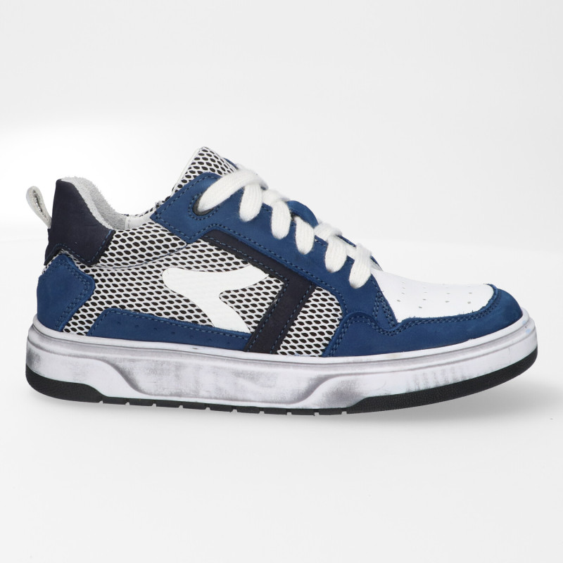 wijdte 6 Trackstyle sneaker cobalt Milo Mario bij Krisman&Westeneng