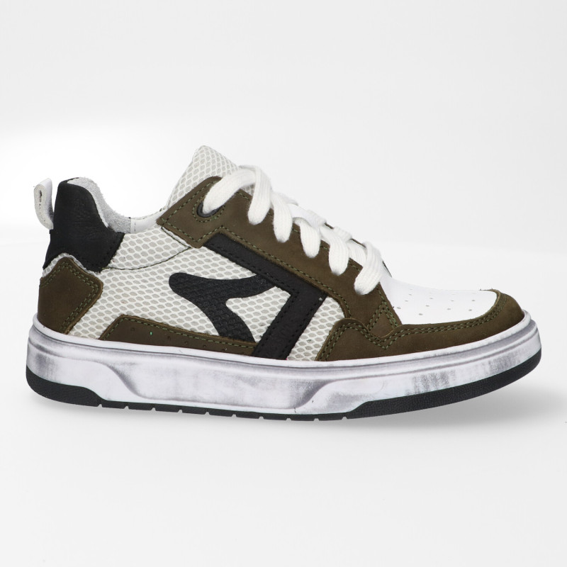 Wijdte 6 Trackstyle sneaker  Milo Mario taupe bij Krisman&Westeneng