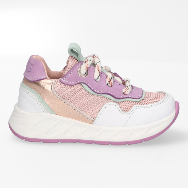 Twins sneaker wijdte 2.5 rose combi Silvia Sharp bij Krisman&Westeneng