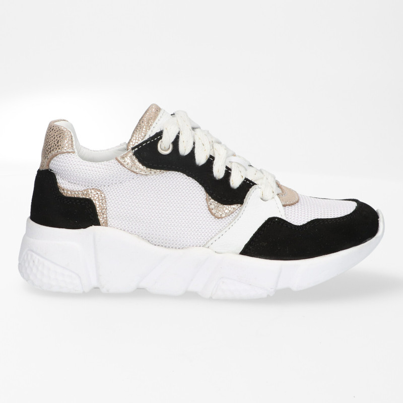 Twins sneaker wijdte 2.5 wit/zwart Elisa Eerst bij Krisman&Westeneng