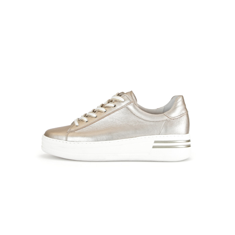 Gabor goudkleurige sneaker 46.395.82 bij Krisman&Westeneng