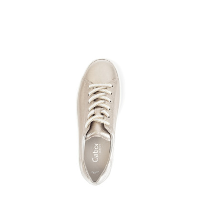 Gabor goudkleurige sneaker 46.395.82 bij Krisman&Westeneng
