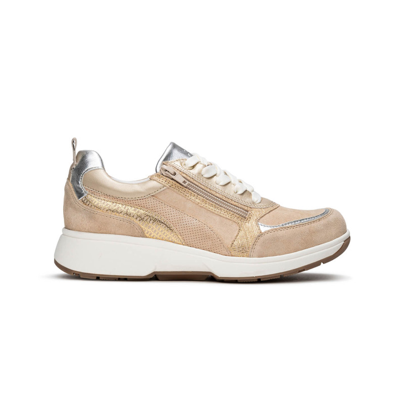 Xsesnible Stretchwalker sneaker sand Valletta bij Krisman&Westeneng
