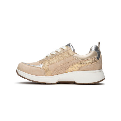 Xsesnible Stretchwalker sneaker sand Valletta bij Krisman&Westeneng