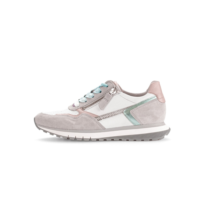 Gabor sneaker wijdte H wit combi 46.387.64 bij Krisman&Westeneng