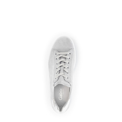 Gabor lichtgrijs sneaker wijdte G 46.395.40 bij Krisman&Westeneng