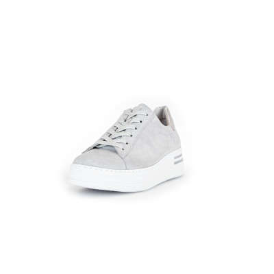 Gabor lichtgrijs sneaker wijdte G 46.395.40 bij Krisman&Westeneng