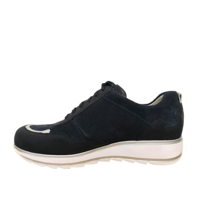 Durea K/M wijdte blauwe sneaker 6277 bij Krisman&Westeneng