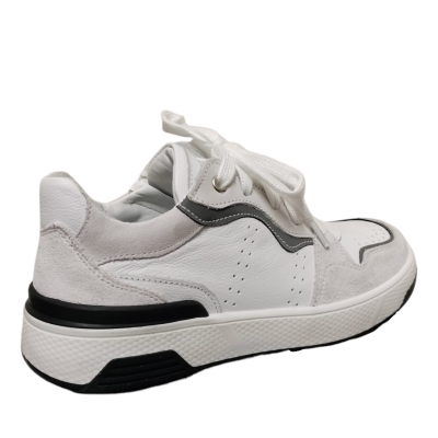 Wijdte 6 witte Trackstyle sneaker Brent Bond bij Krisman&Westeneng