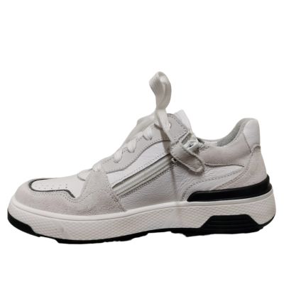 Wijdte 6 witte Trackstyle sneaker Brent Bond bij Krisman&Westeneng