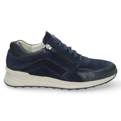 blauw Gijs sneaker wijdte H 2130 bij Krisman&Westeneng