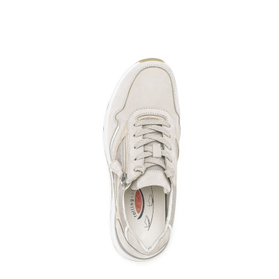 Gabor Rollingsoft veterschoenen beige 46.896.31 bij Krisman&Westeneng