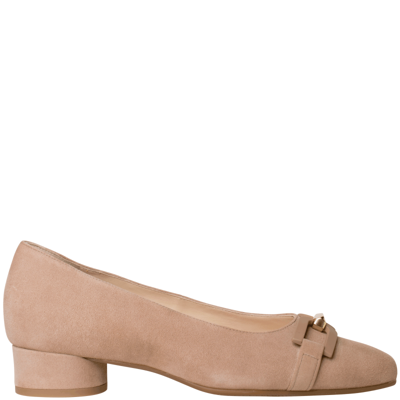 Hassia beige pump Roma 302632 kleur 2300 bij Krisman & Westeneng