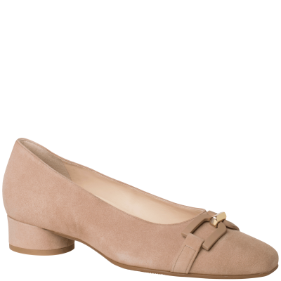Hassia beige pump Roma 302632 kleur 2300 bij Krisman & Westeneng