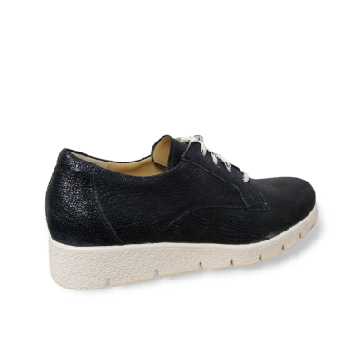 Durea veterschoen blauw wijdte G 6293 bij Krisman&Westeneng