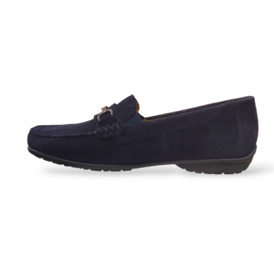 sioux instapper blauw suède | Cortizia-738 wijdte H | bestel online