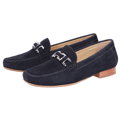 Sioux instapper blauw suède | Cambria 66087 | Krisman en Westeneng