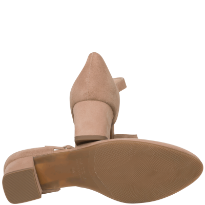 Hassia pump beige capri 304192 | wijdte H | Krisman & Westeneng schoenen