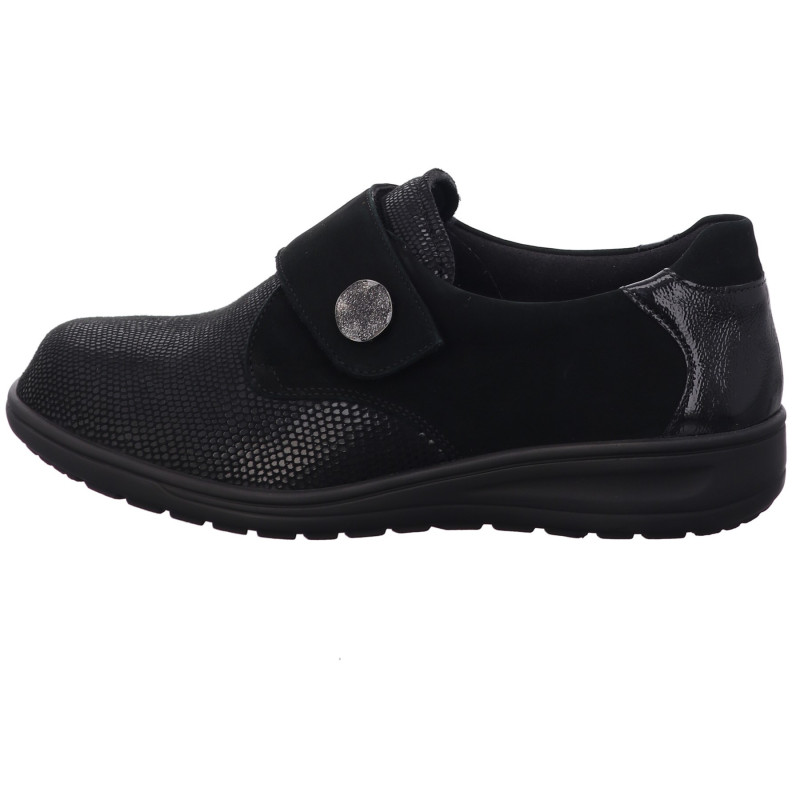 Stretchschoen van Solidus met brede klitteband bij Krisman-Westeneng