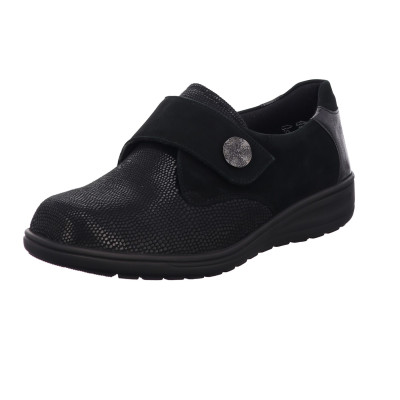 Stretchschoen van Solidus met brede klitteband bij Krisman-Westeneng