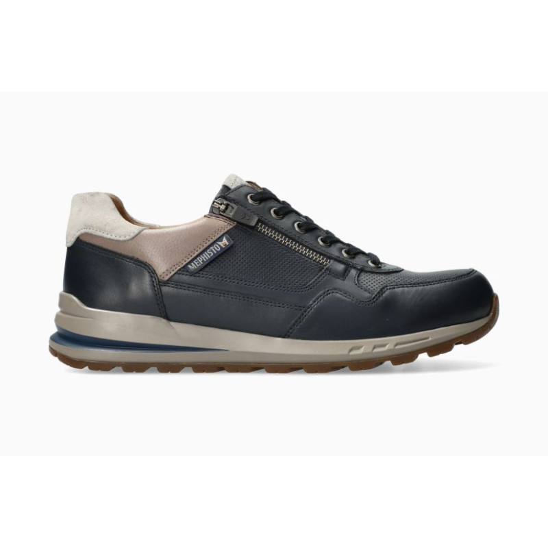 Mephisto Bradley veterschoen wijdte H blauw bij Krisman&Westeneng