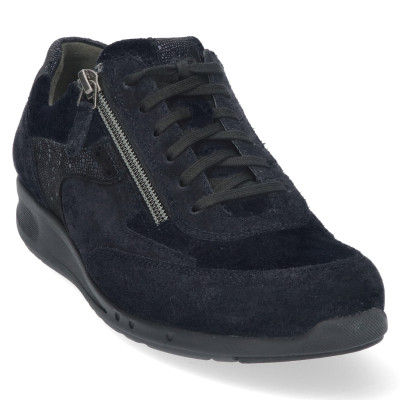 Durea H-wijdte veterschoen blauw 6260 bij Krisman&Westeneng