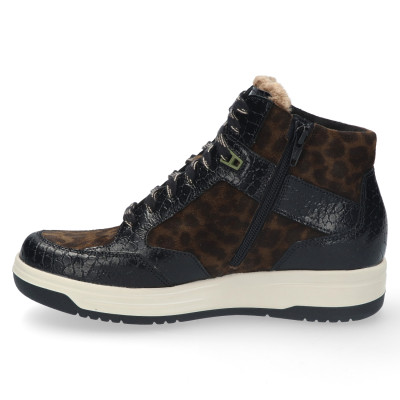 Durea K-wijdte veterboot zwart 9781 bij Krisman&Westeneng