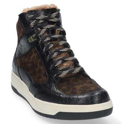 Durea K-wijdte veterboot zwart 9781 bij Krisman&Westeneng