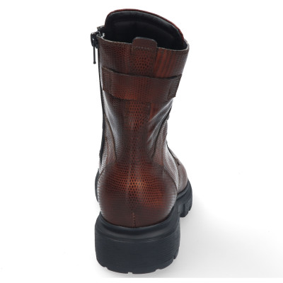 Durea G-wijdte veterlaarsje bruin 9809 bij Krisman & Westeneng
