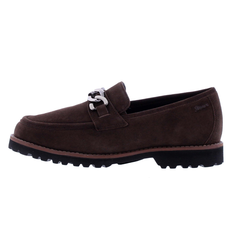Sioux Meredith 67765 H-wijdte instapper bruin uitneembaar voetbed