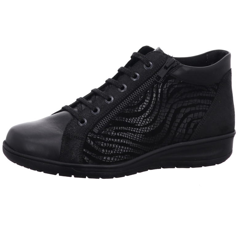 Solidus dames hoge veterschoen 29007 Kate K-wijdte