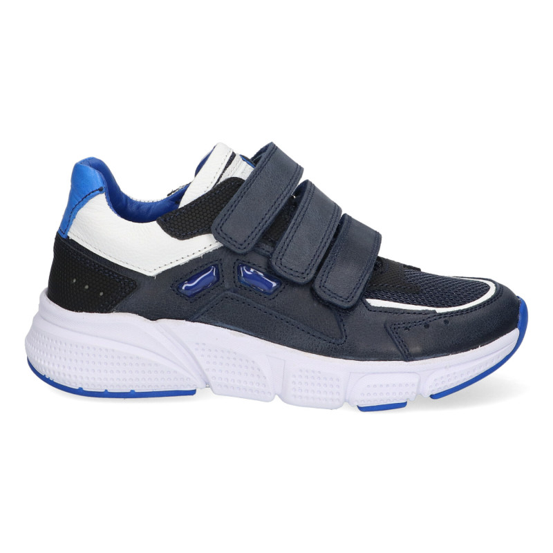 Trackstyle klitsneaker FredFox blauw wijdte 3 bij Krisman&Westeneng