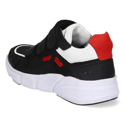Trackstyle wijdte 5 klitsneaker zwart Fred Fox bij Krisman&Westeneng