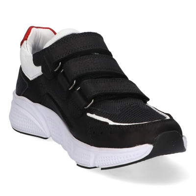 Trackstyle wijdte 5 klitsneaker zwart Fred Fox bij Krisman&Westeneng