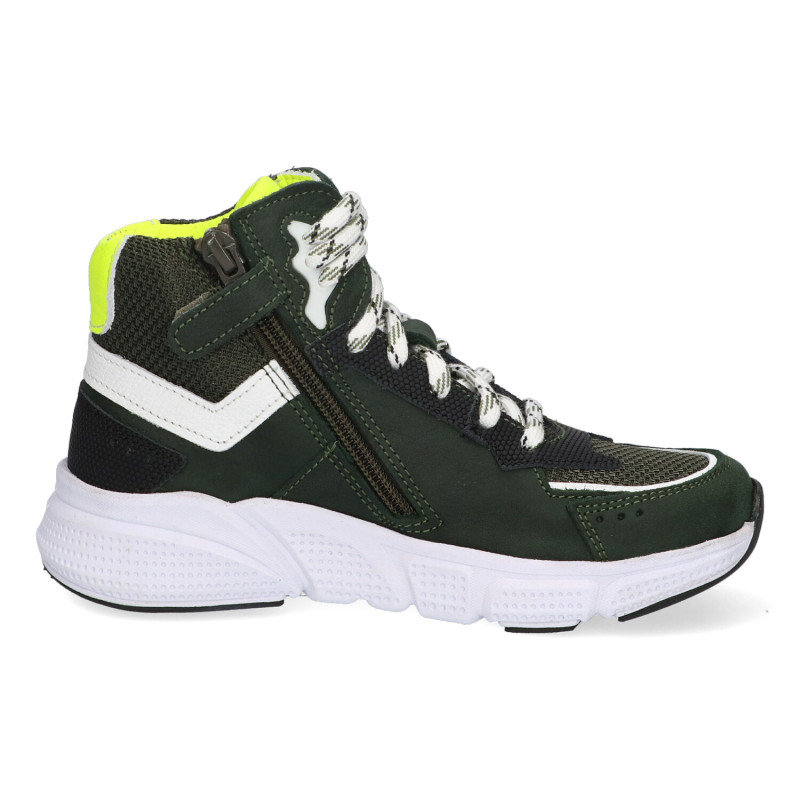 Trackstyle veterboot groen wijdte 5 324876 bij Krisman&Westeneng