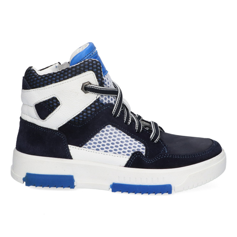 Trackstyle veterboot blauw wijdte 3.5 324888 bij Krisman&Westeneng