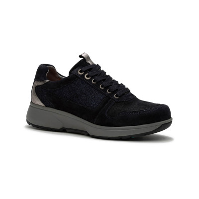Xsensible Stretchwalker sneaker blauw Marsala bij Krisman&Westeneng
