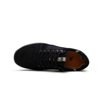 Xsensible Stretchwalker sneaker blauw Marsala bij Krisman&Westeneng