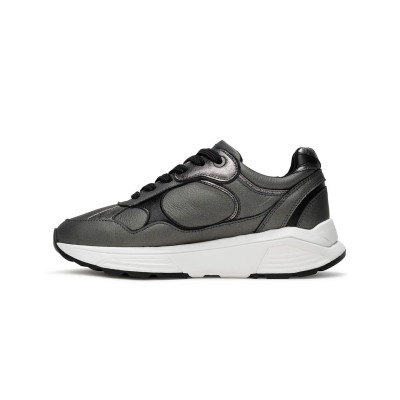 Xsensible Stretchwalker sneaker old silver Helix bij Krisman&Westeneng