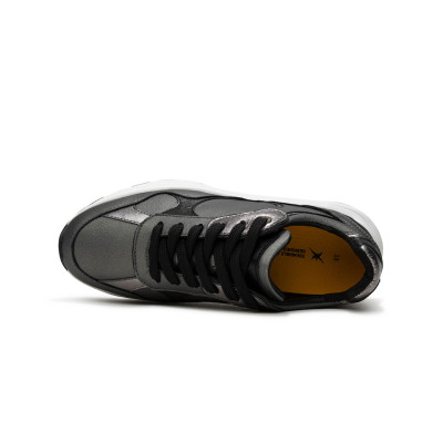 Xsensible Stretchwalker sneaker old silver Helix bij Krisman&Westeneng