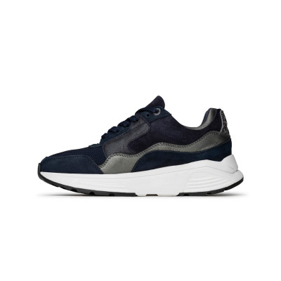Xsensible Stretchwalker blauw sneaker 33000.4 bij Krisman&Westeneng