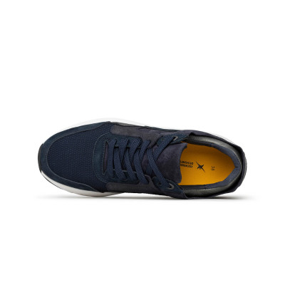 Xsensible Stretchwalker blauw sneaker 33000.4 bij Krisman&Westeneng