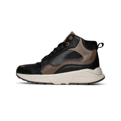 Xsensible Stretchwalker boot zwart combi Tower bij Krisman&Westeneng