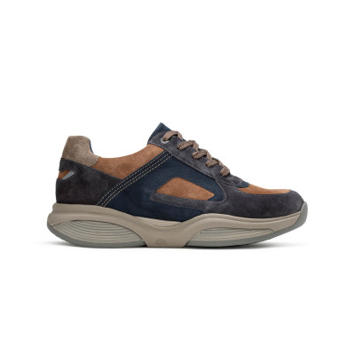 Xsensible Stretchwalker sneaker blauwcombi SWX23 bij Krisman&Westeneng